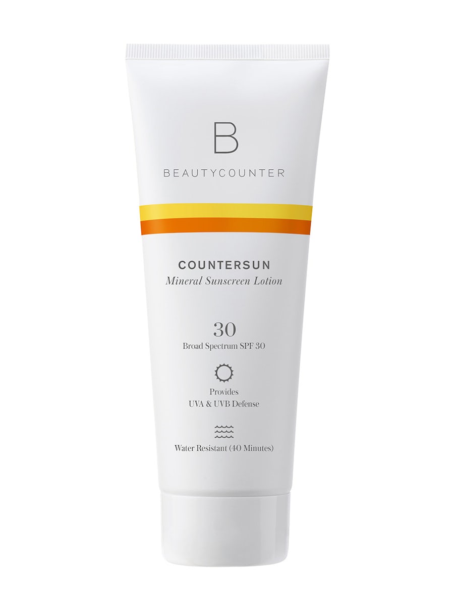 Beautycounter Countersun Mineral Sunscreen Lotion SPF 30 – 6.7 oz. tube on a white background